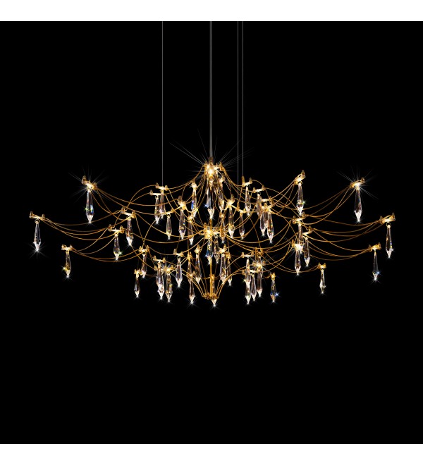 Подвесной светильник LOFT IT Mira 10587/1000 Gold Asfour