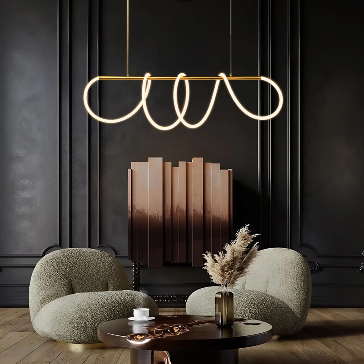 Подвесной светильник LOFT IT Thread 10388P/A Brass