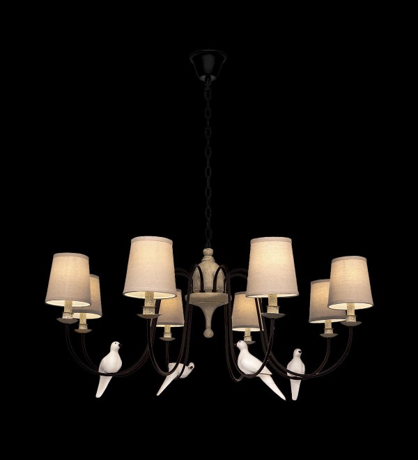 Подвесная люстра LOFT IT Birds LOFT1029A-8