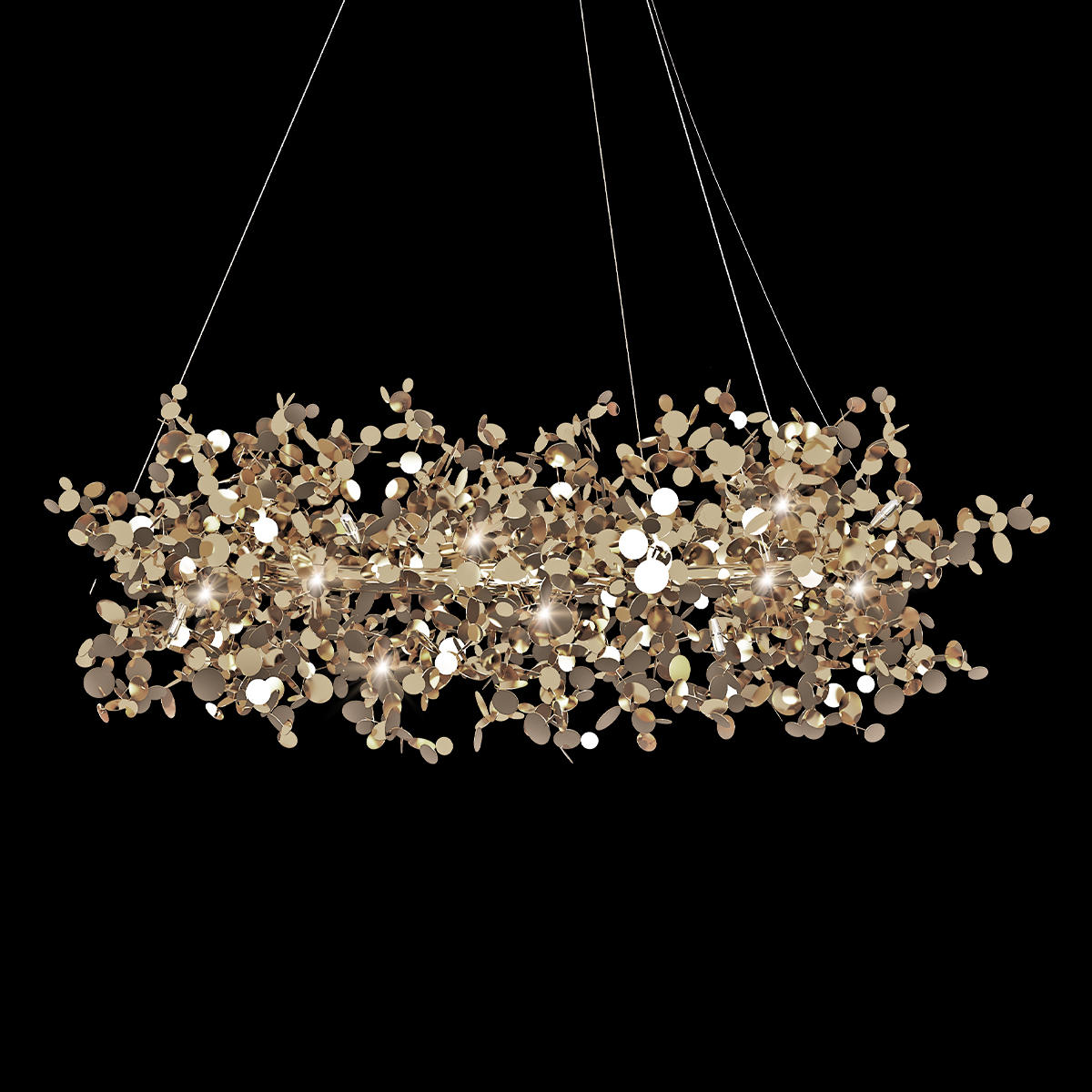 Подвесная люстра LOFT IT Spark 10101/600 Gold