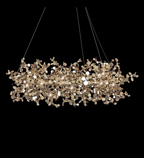 Подвесная люстра LOFT IT Spark 10101/600 Gold