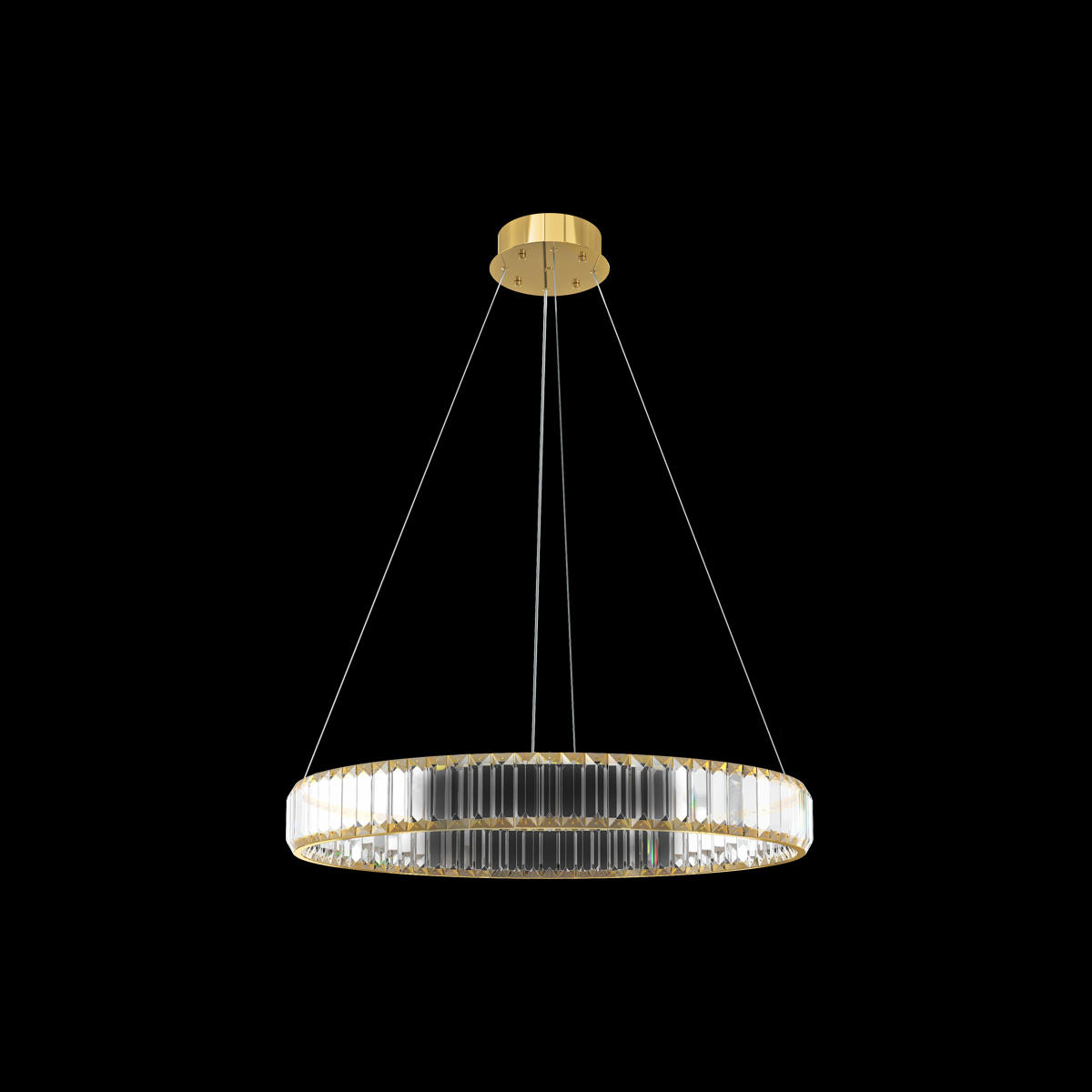 Подвесной светильник LOFT IT Crystal ring 10135/600 Gold