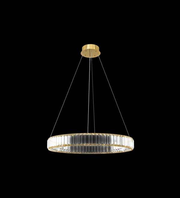 Подвесной светильник LOFT IT Crystal ring 10135/600 Gold