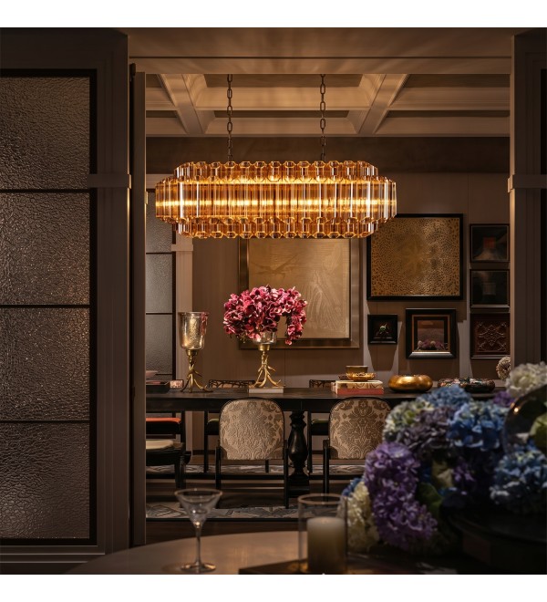 Подвесная люстра LOFT IT Celebration 10579/1000R Amber