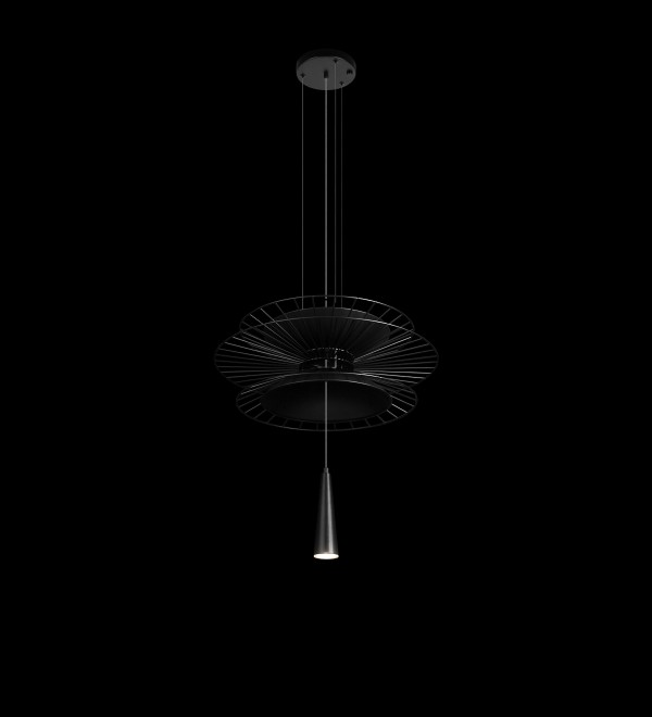 Подвесной светильник LOFT IT Star 10141B/400 Black