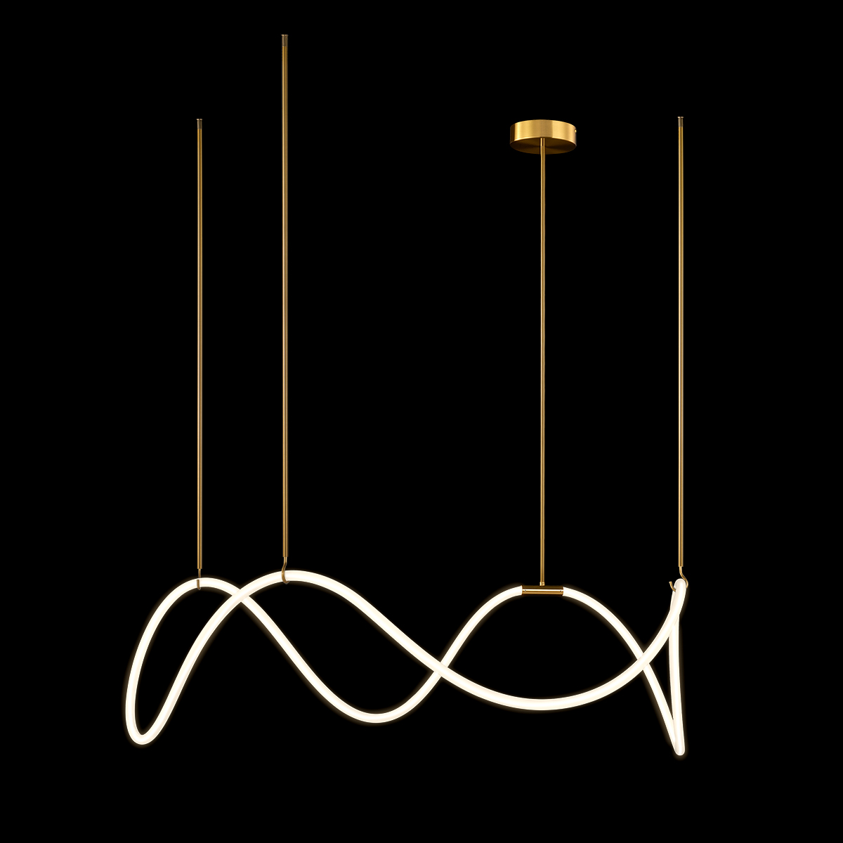 Подвесной светильник LOFT IT Thread 10388P/C Brass