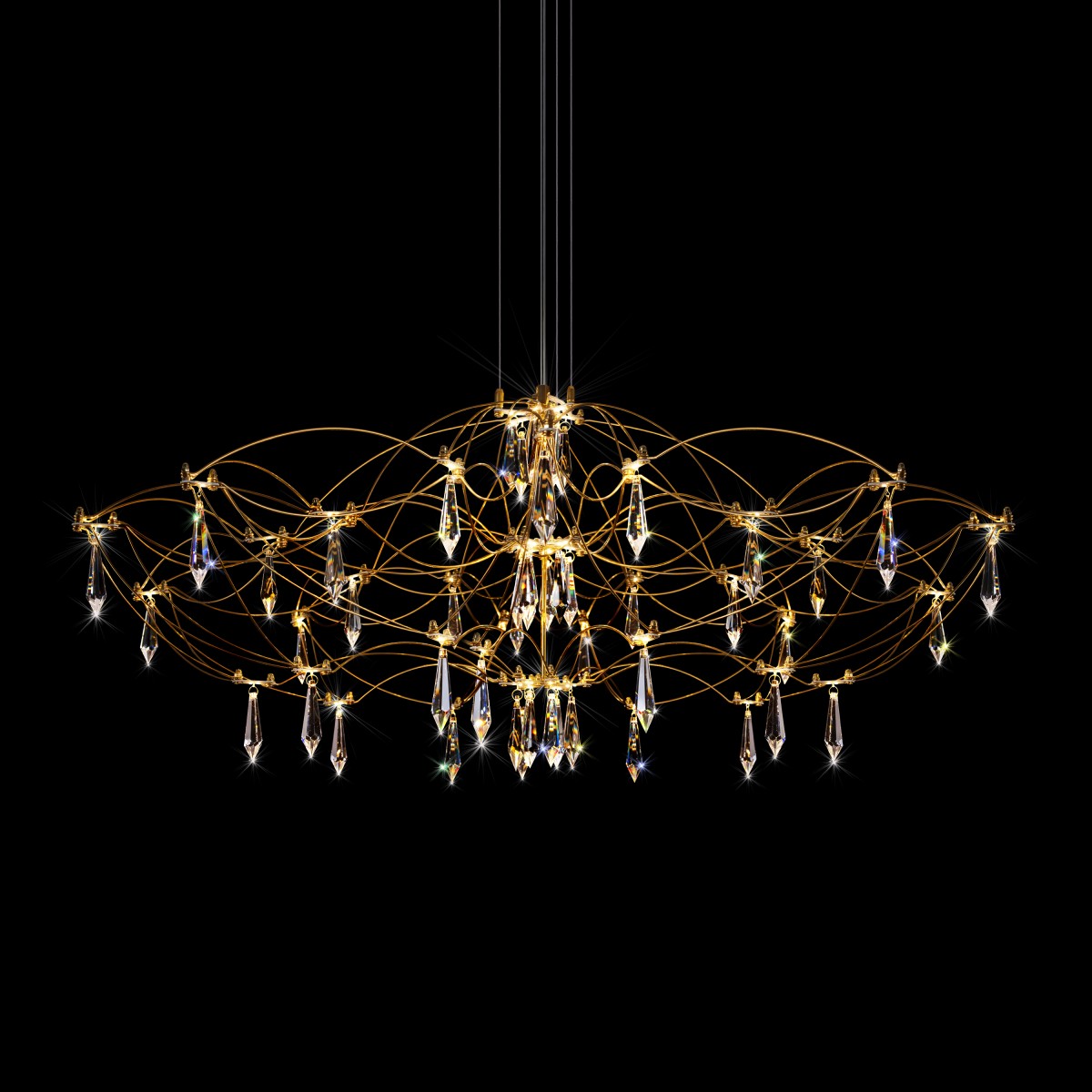 Подвесной светильник LOFT IT Mira 10586/900 Gold Asfour