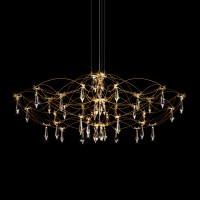 Подвесной светильник LOFT IT Mira 10586/900 Gold Asfour