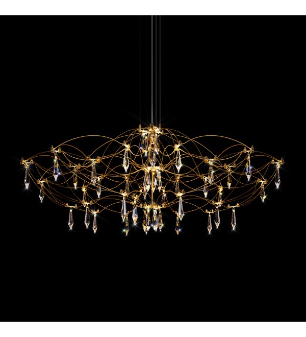 Подвесной светильник LOFT IT Mira 10586/900 Gold Asfour