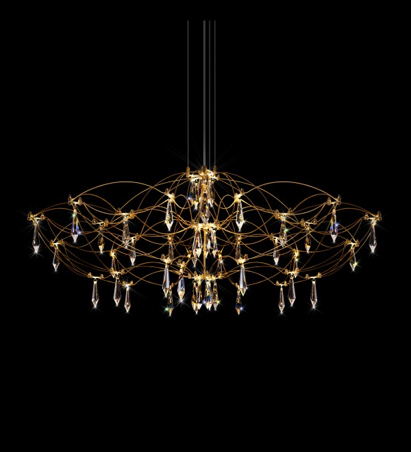Подвесной светильник LOFT IT Mira 10586/900 Gold Asfour