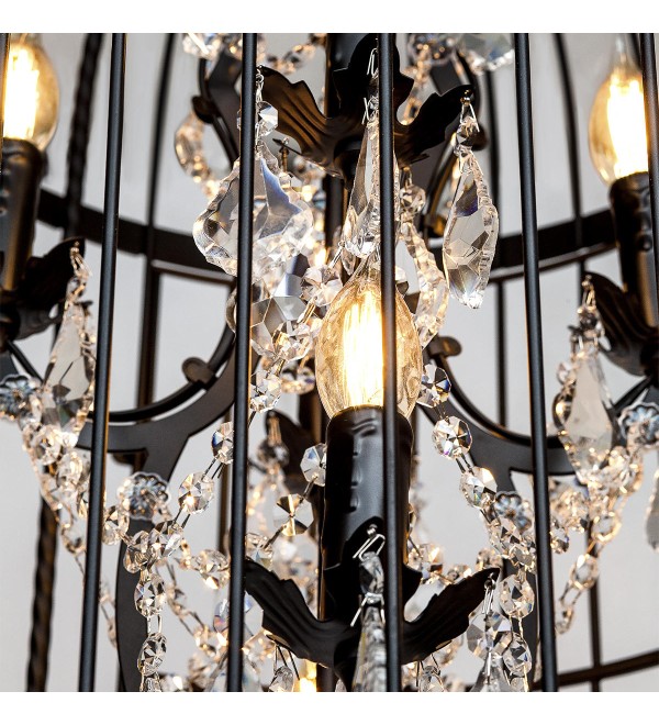 Подвесная люстра LOFT IT Vintage birdcage LOFT1891/12
