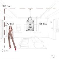 Подвесной светильник LOFT IT Lighthouse 10456/12 CR