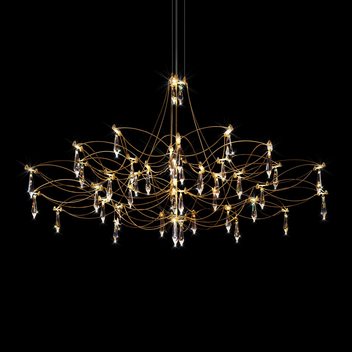 Подвесной светильник LOFT IT Mira 10590/1000 Gold Asfour