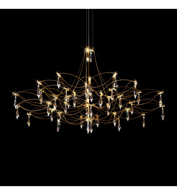 Подвесной светильник LOFT IT Mira 10590/1000 Gold Asfour