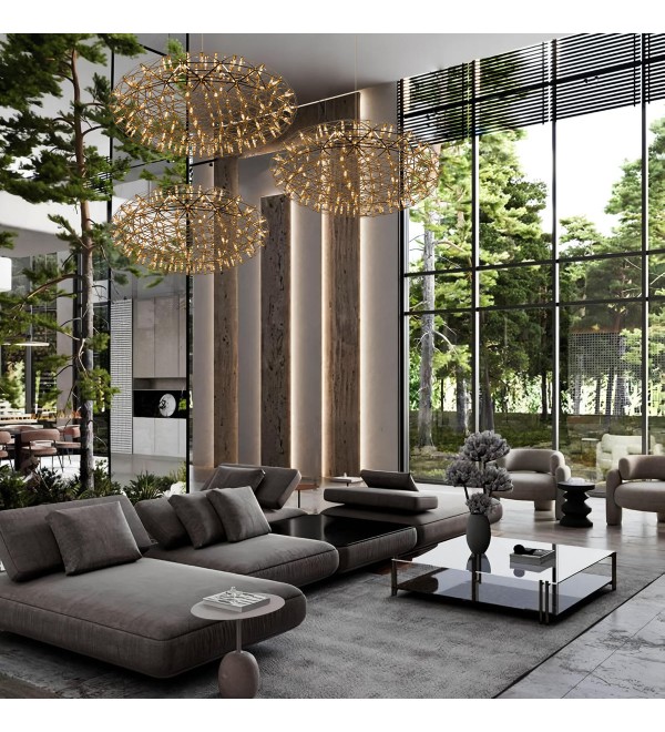 Подвесной светильник LOFT IT Raimond 9027-75 Gold