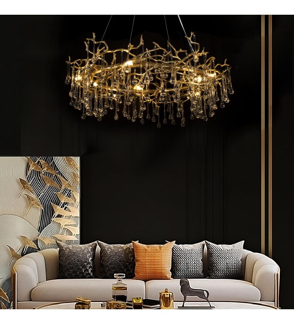 Подвесная люстра LOFT IT Bijout 10068/800 GD