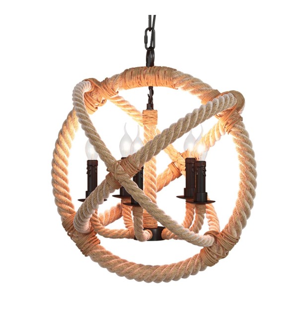 Подвесная люстра LOFT IT Rope LOFT1194-5
