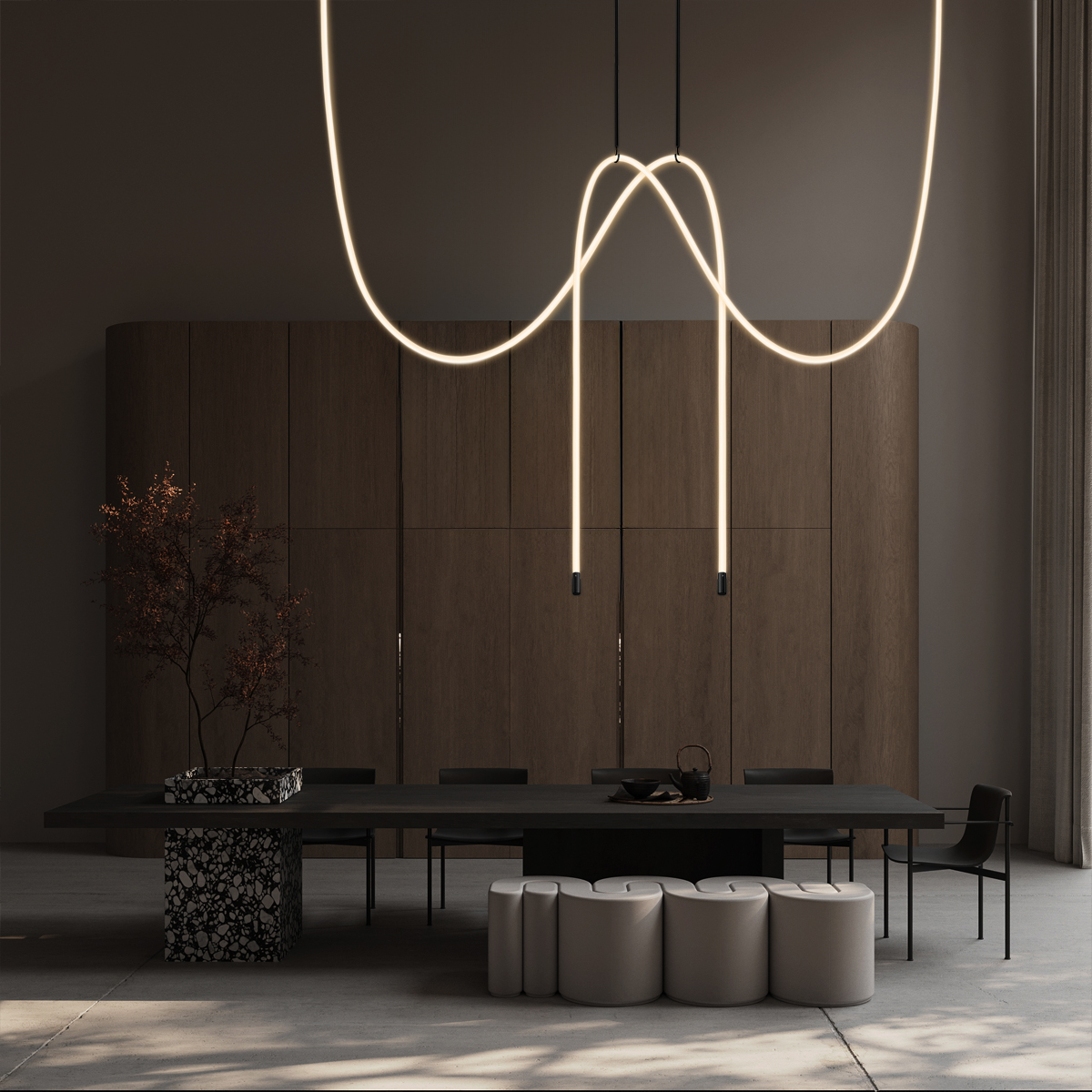 Потолочный светильник LOFT IT Thread 10388C Brass
