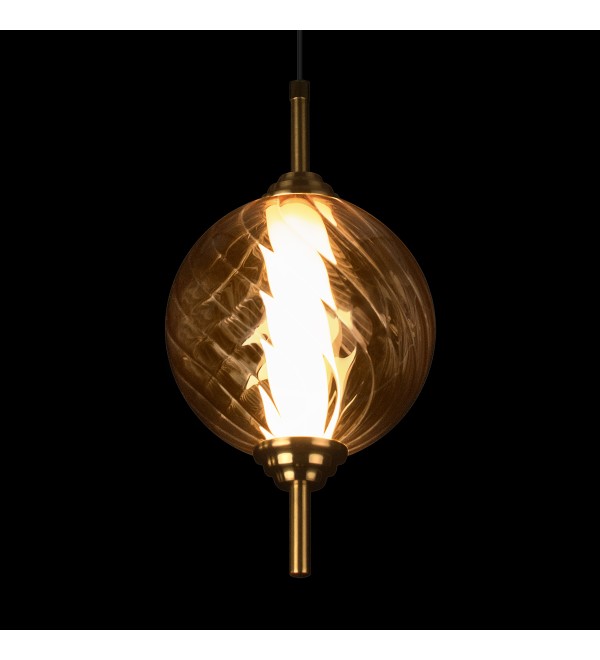 Подвесной светильник LOFT IT Helix 10421/B Amber