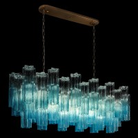 Подвесной светильник LOFT IT Murano 10580/1000R Clear blue