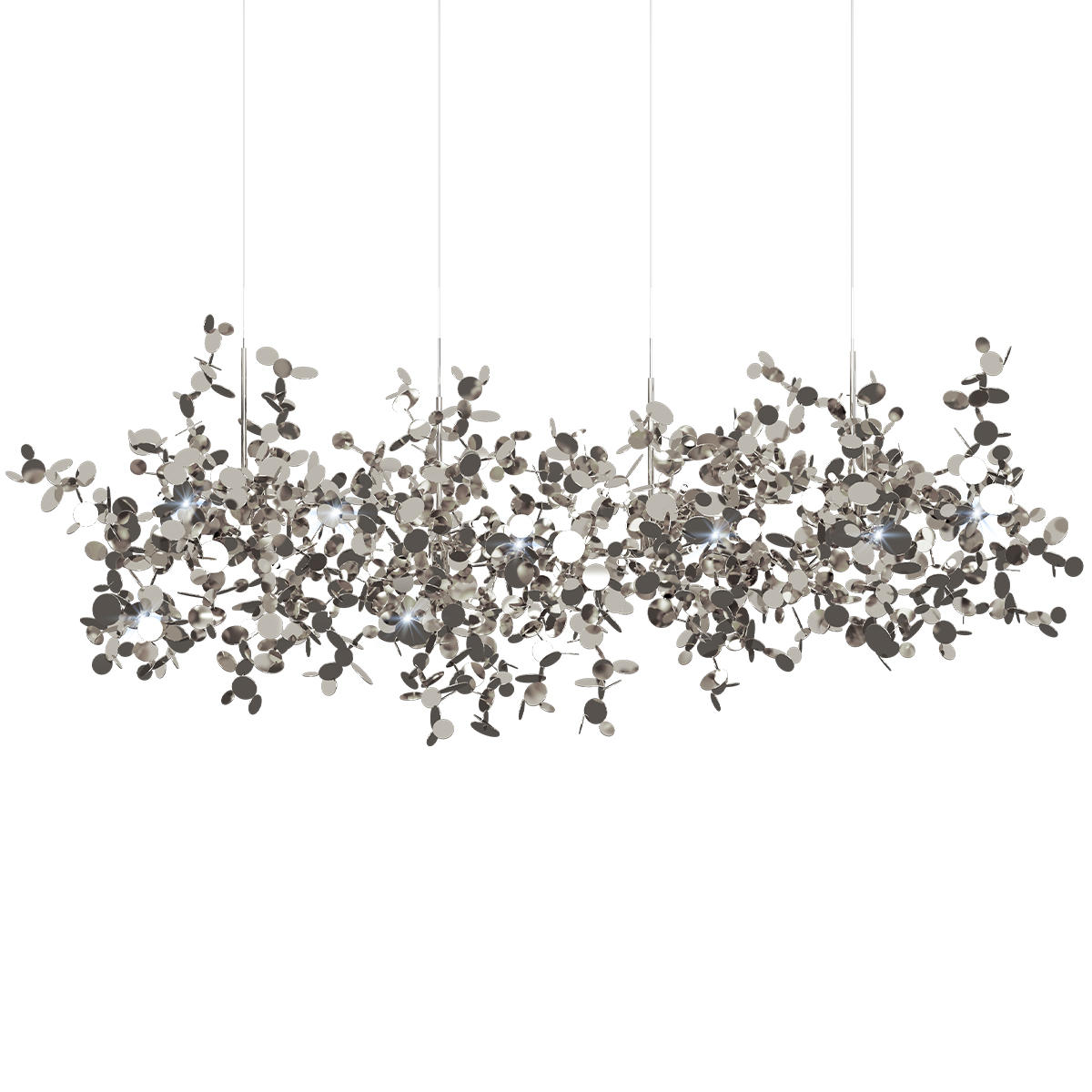 Подвесной светильник LOFT IT Spark 10101/4 Chrome