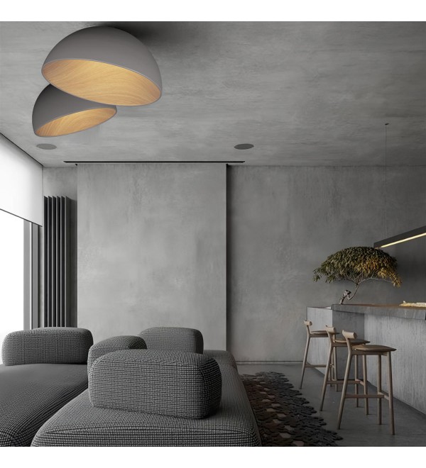 Потолочный светильник LOFT IT Egg 10197/500 Grey