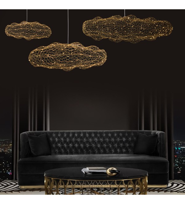 Подвесной светильник LOFT IT Cloud 10247/350 Gold