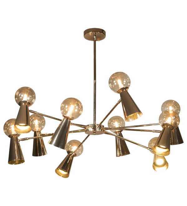 Люстра на штанге LOFT IT Halley 10046/10 Gold