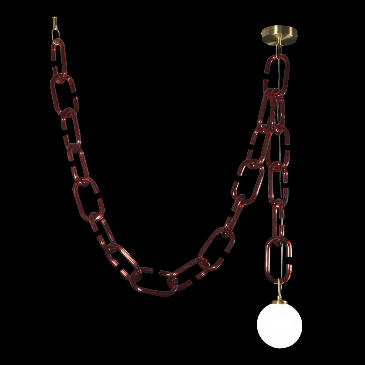 Подвесной светильник LOFT IT Chain 10128C Red
