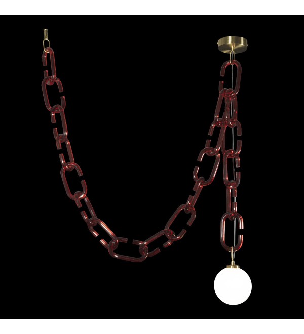 Подвесной светильник LOFT IT Chain 10128C Red