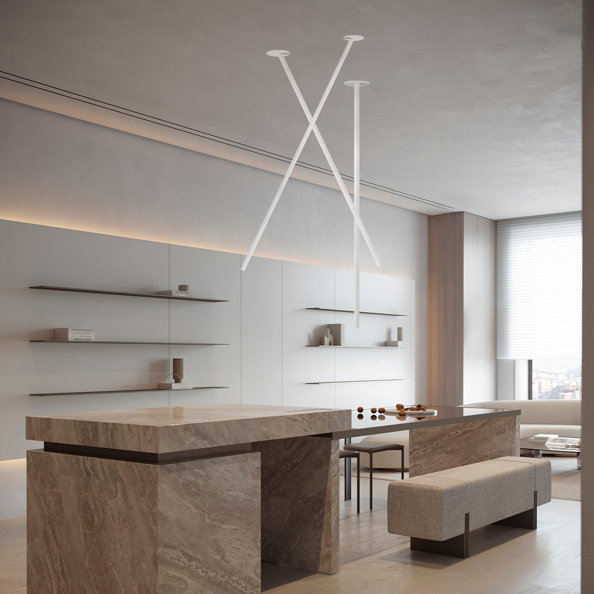 Потолочный светильник LOFT IT Cane 10359/600 White