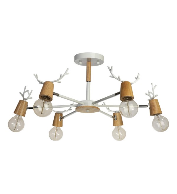 Люстра на штанге LOFT IT Sven 10024/6 White