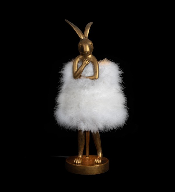 Настольная лампа LOFT IT Lapine 10315/A White fluff