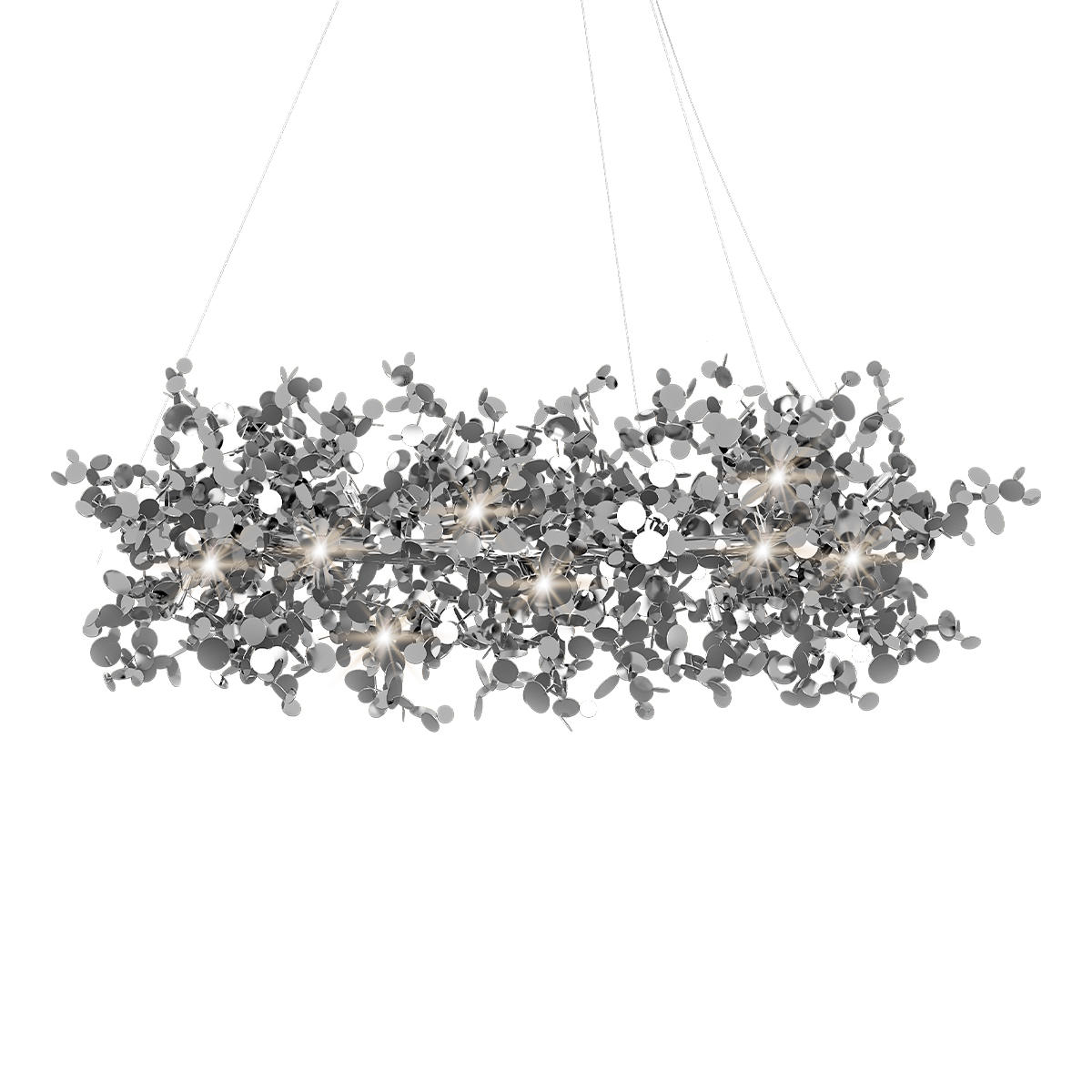 Подвесная люстра LOFT IT Spark 10101/600 Chrome