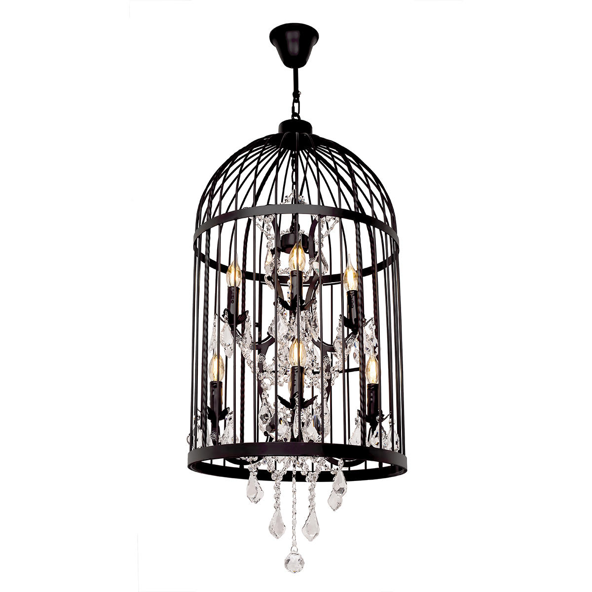 Подвесная люстра LOFT IT Vintage birdcage LOFT1891/8