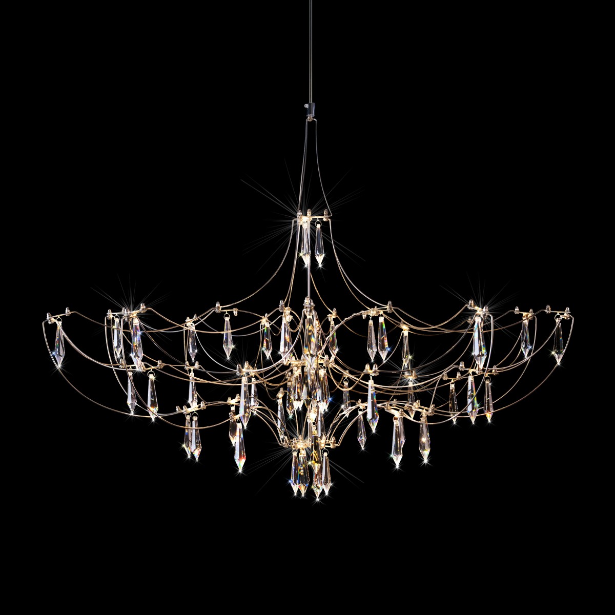 Подвесной светильник LOFT IT Mira 10589/900 Silver Asfour