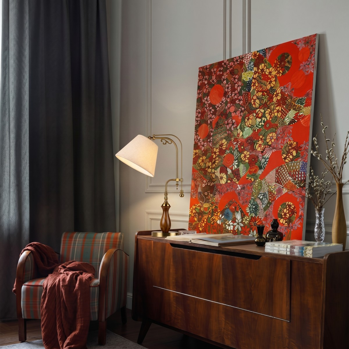 Настольная лампа LOFT IT Elaine 10569T Light wood