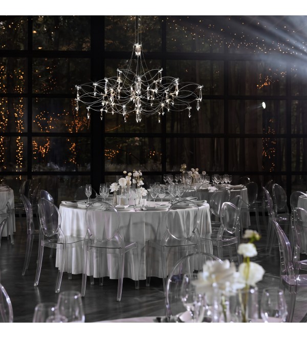 Подвесной светильник LOFT IT Mira 10588/800 Silver Asfour