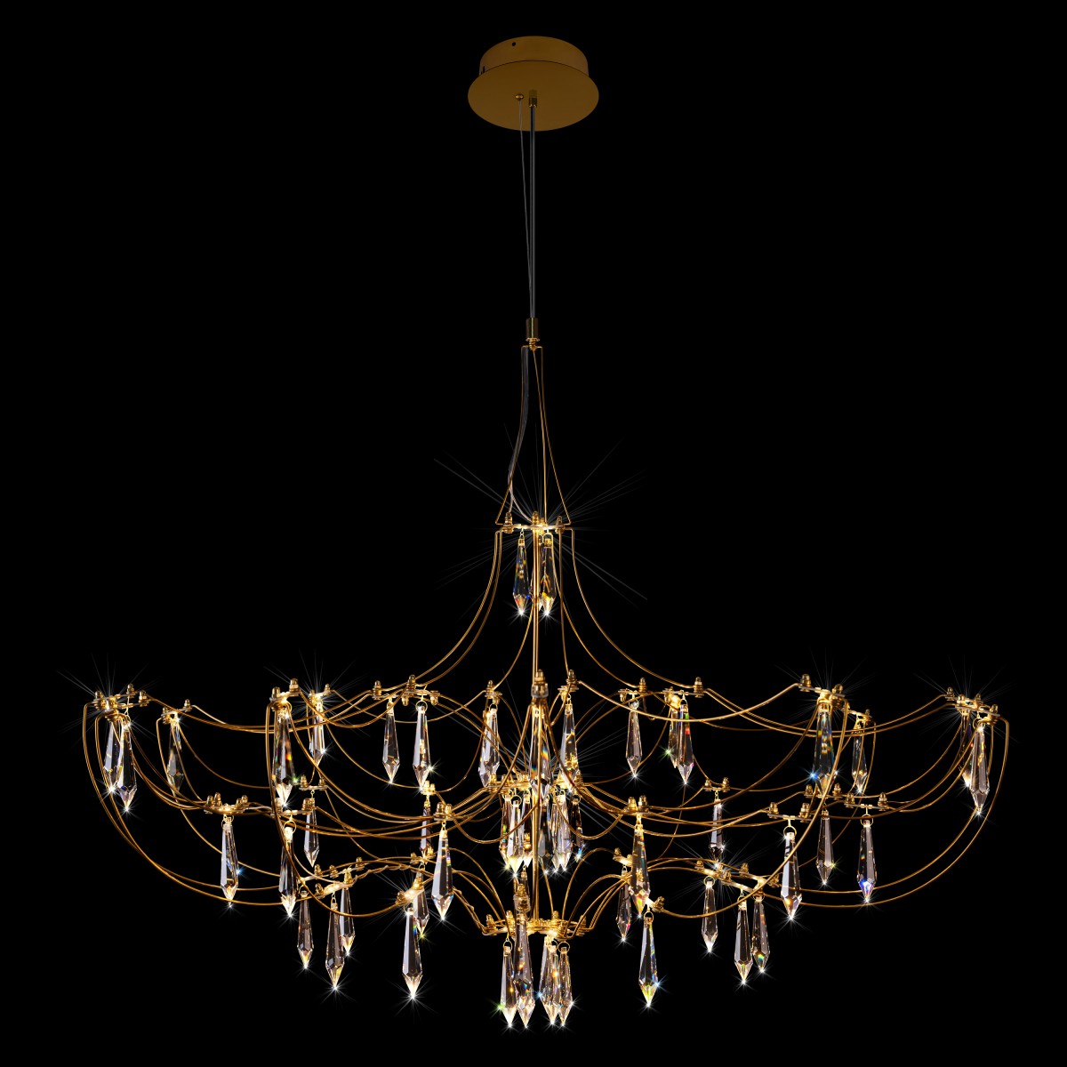 Подвесной светильник LOFT IT Mira 10589/900 Gold Asfour