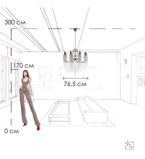 Подвесная люстра LOFT IT Wonderland 10405/8