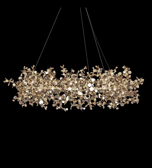 Подвесная люстра LOFT IT Spark 10101/800 Gold