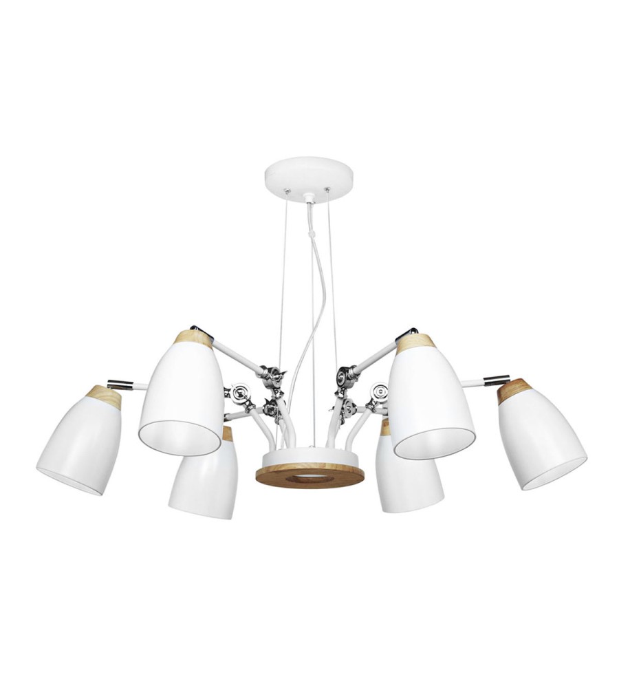 Подвесная люстра LOFT IT Watchman LOFT4402/6WH