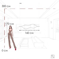 Подвесной светильник LOFT IT Tape Light 10403/1600 SN
