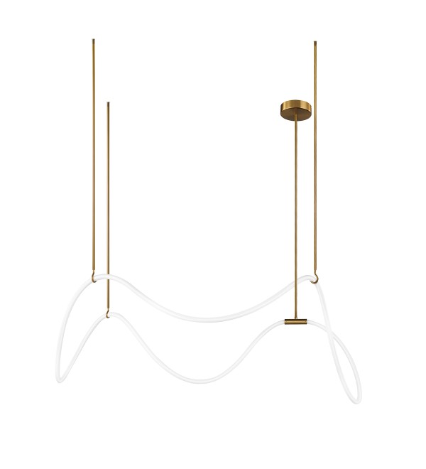 Подвесной светильник LOFT IT Thread 10388P/C Brass