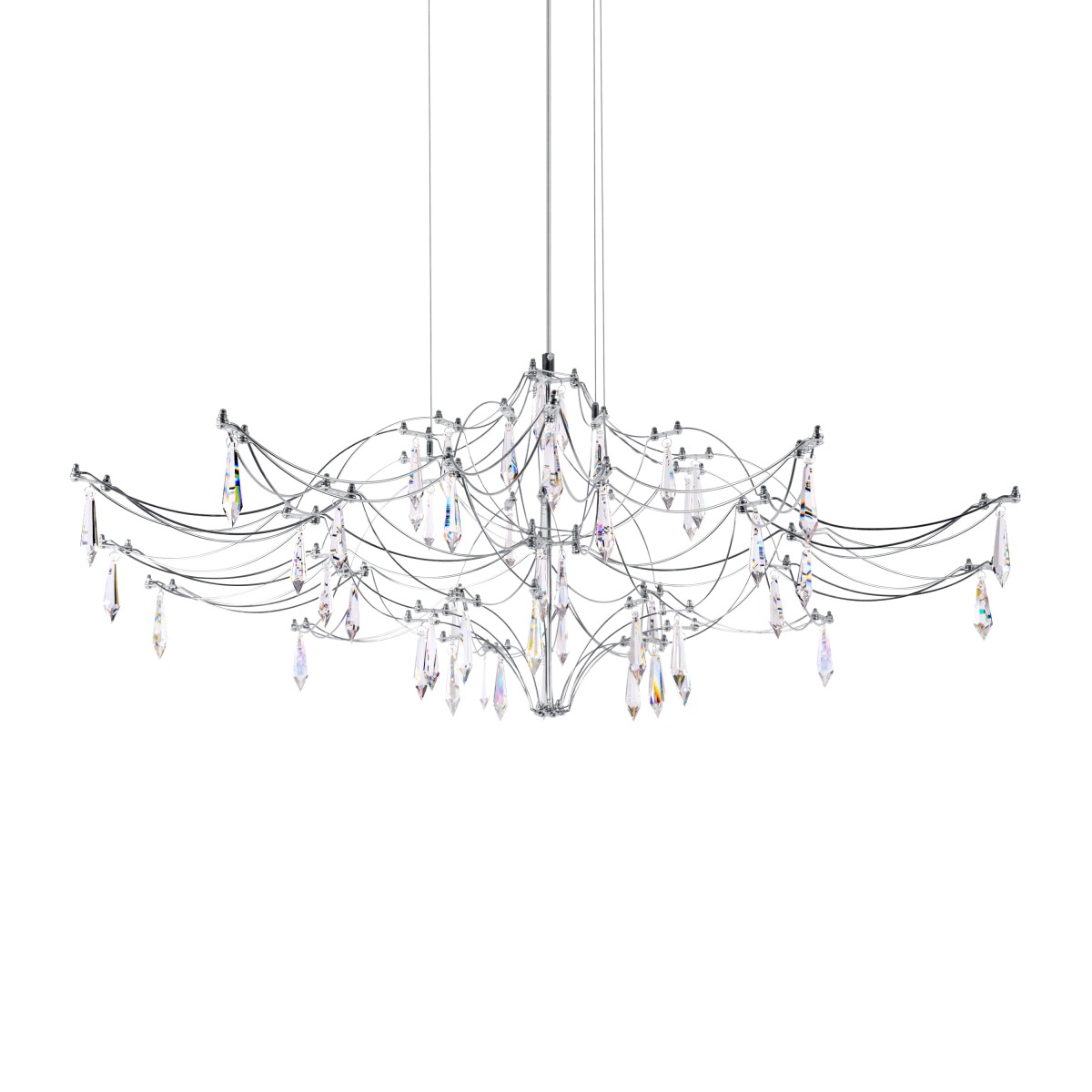 Подвесной светильник LOFT IT Mira 10587/1000 Silver Asfour