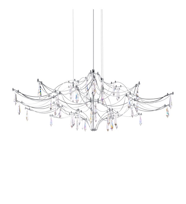 Подвесной светильник LOFT IT Mira 10587/1000 Silver Asfour