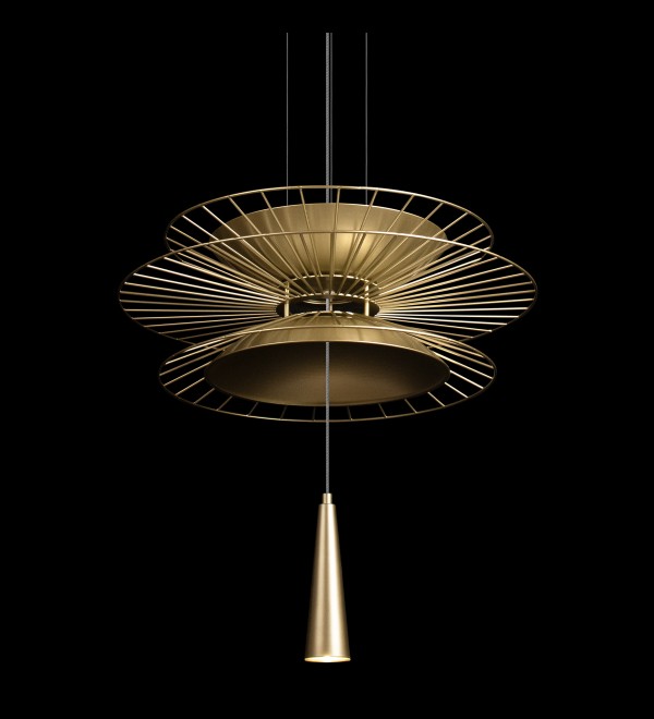 Подвесной светильник LOFT IT Star 10141B/400 Gold