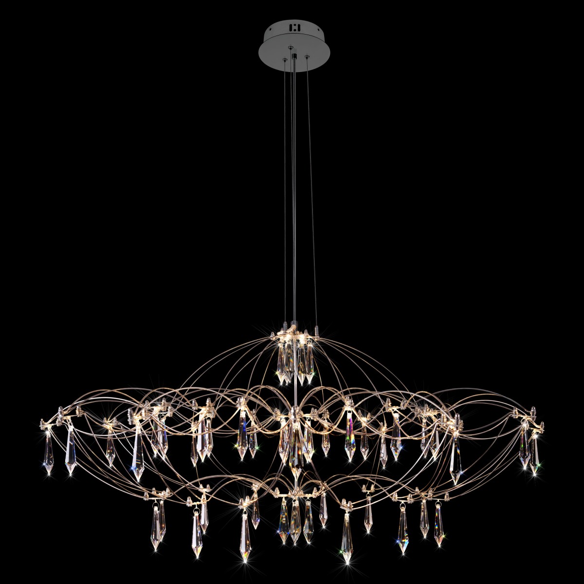 Подвесной светильник LOFT IT Mira 10586/900 Silver Asfour