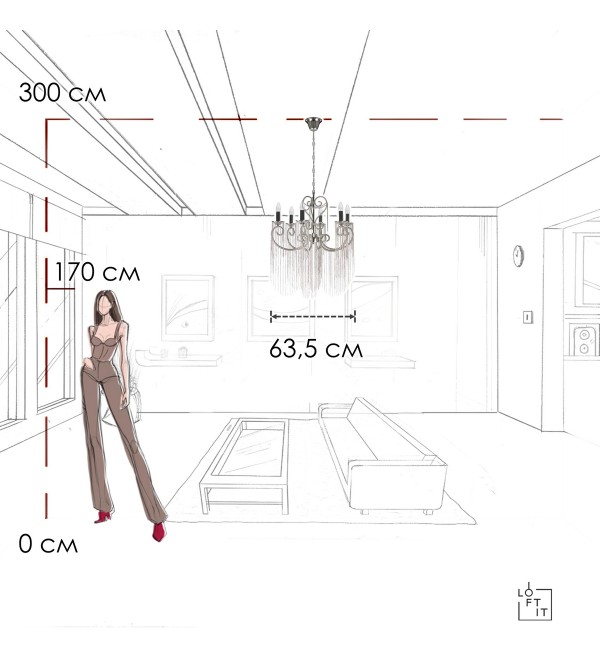 Подвесная люстра LOFT IT Wonderland 10405/6