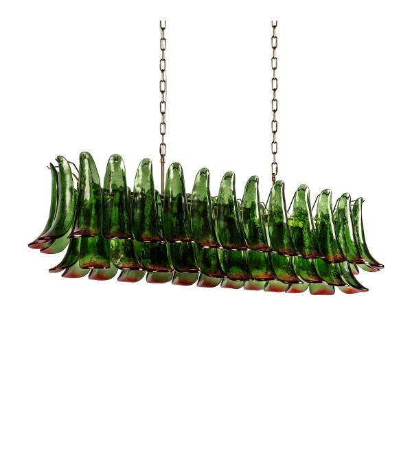 Подвесная люстра LOFT IT Lilou 10600/1200R Green red